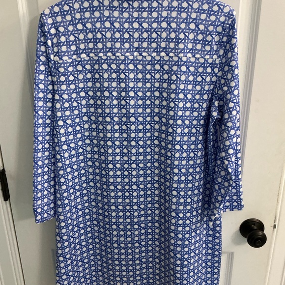 Vineyard Vines Rattan Margo Shirt Dress sz large - Picture 4 of 4
